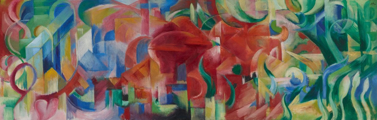 游戏形式 作者 弗朗兹·马克（Franz Marc）