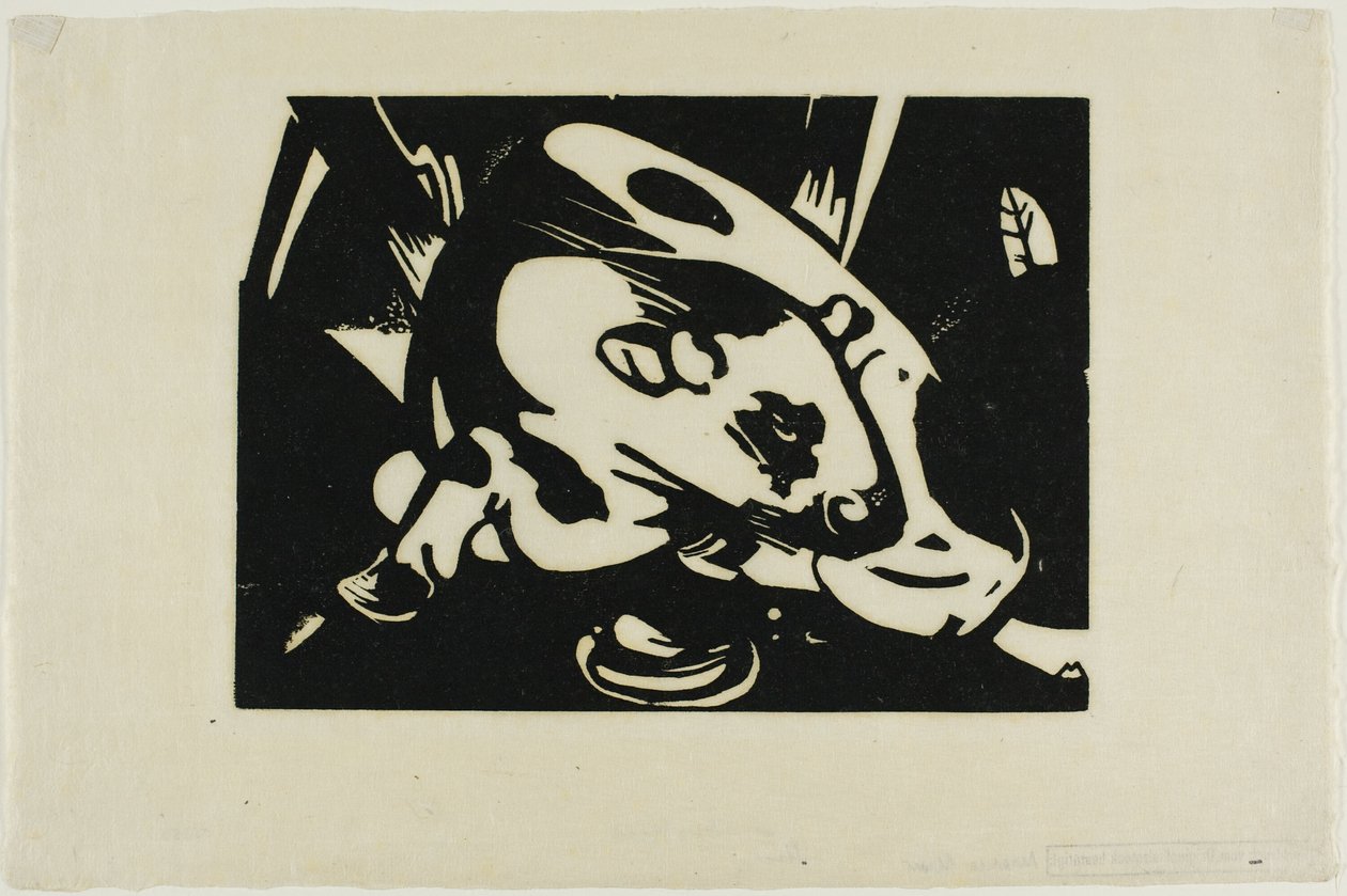 公牛 作者 弗朗兹·马克（Franz Marc）