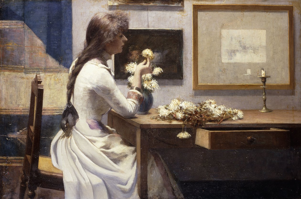 在早上;马汀（1889） 作者 弗雷克菲尔德