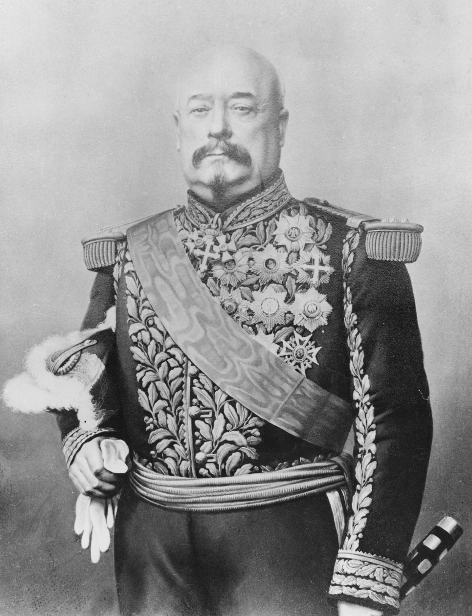 元帅Achille Bazaine 作者 法国摄影师