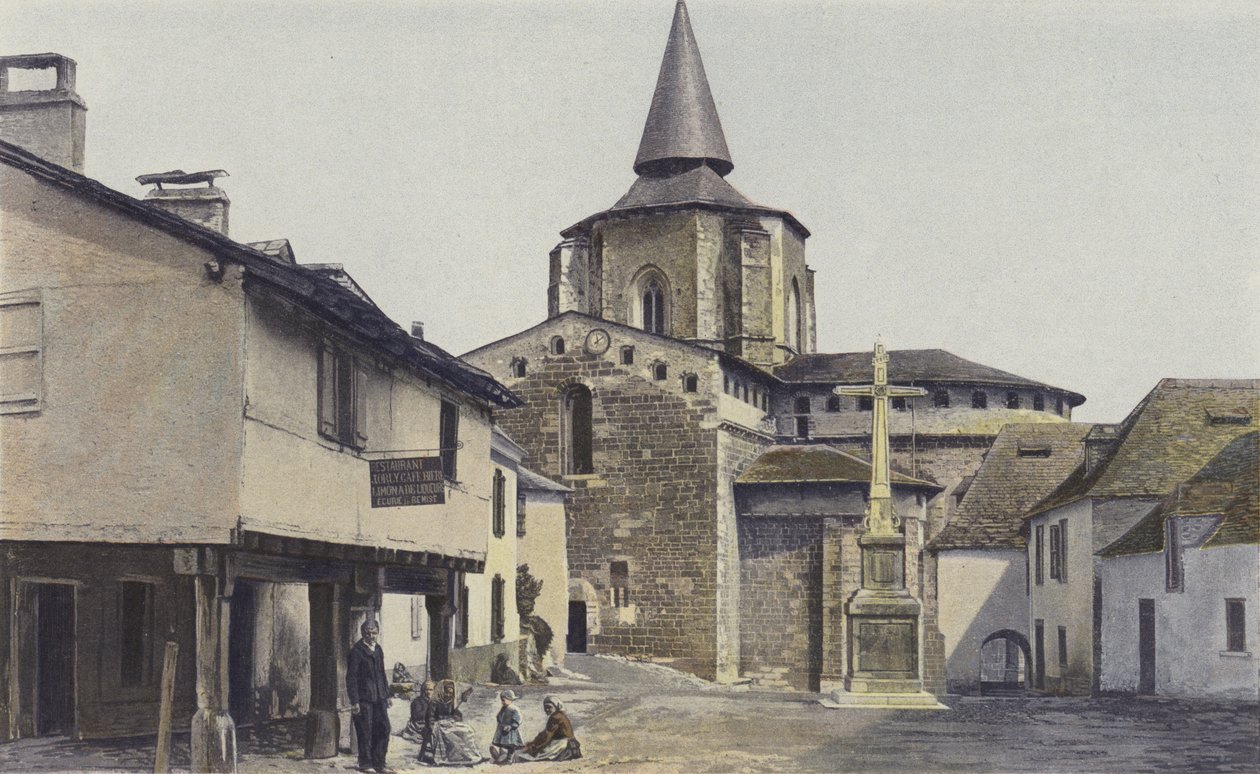 Saint-Savin，Church，Ensemble S. 作者 法国摄影师