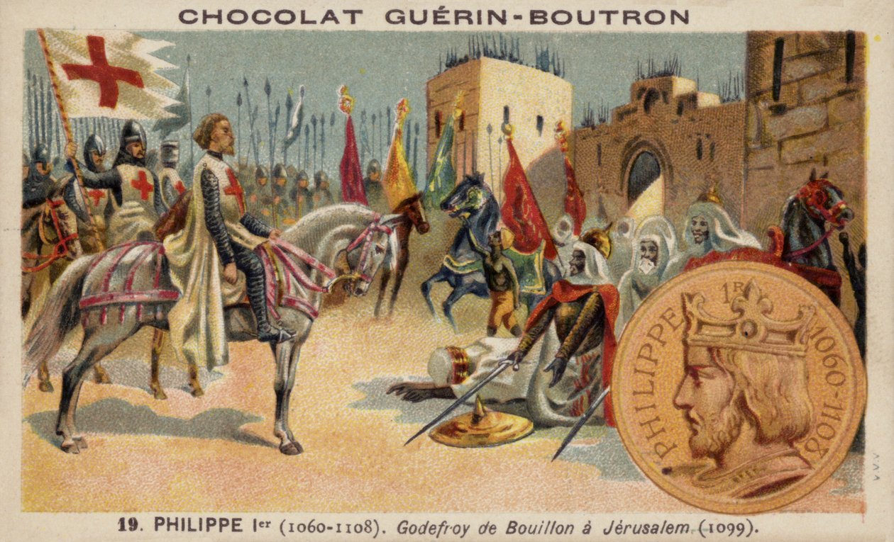 Godfrey of Bouillon at Jerusalem 作者 法语学校