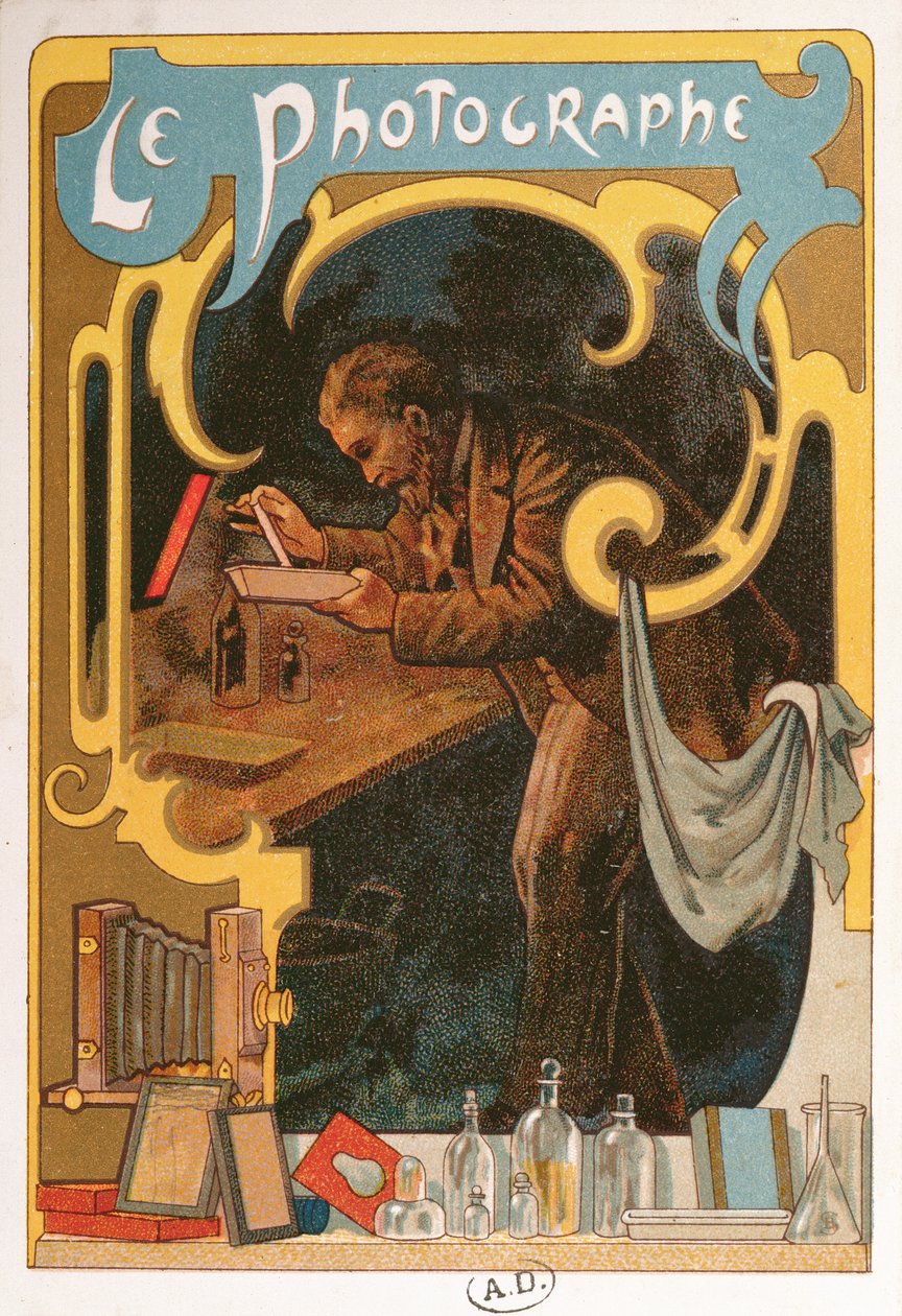 摄影师，1899年 作者 法语学校