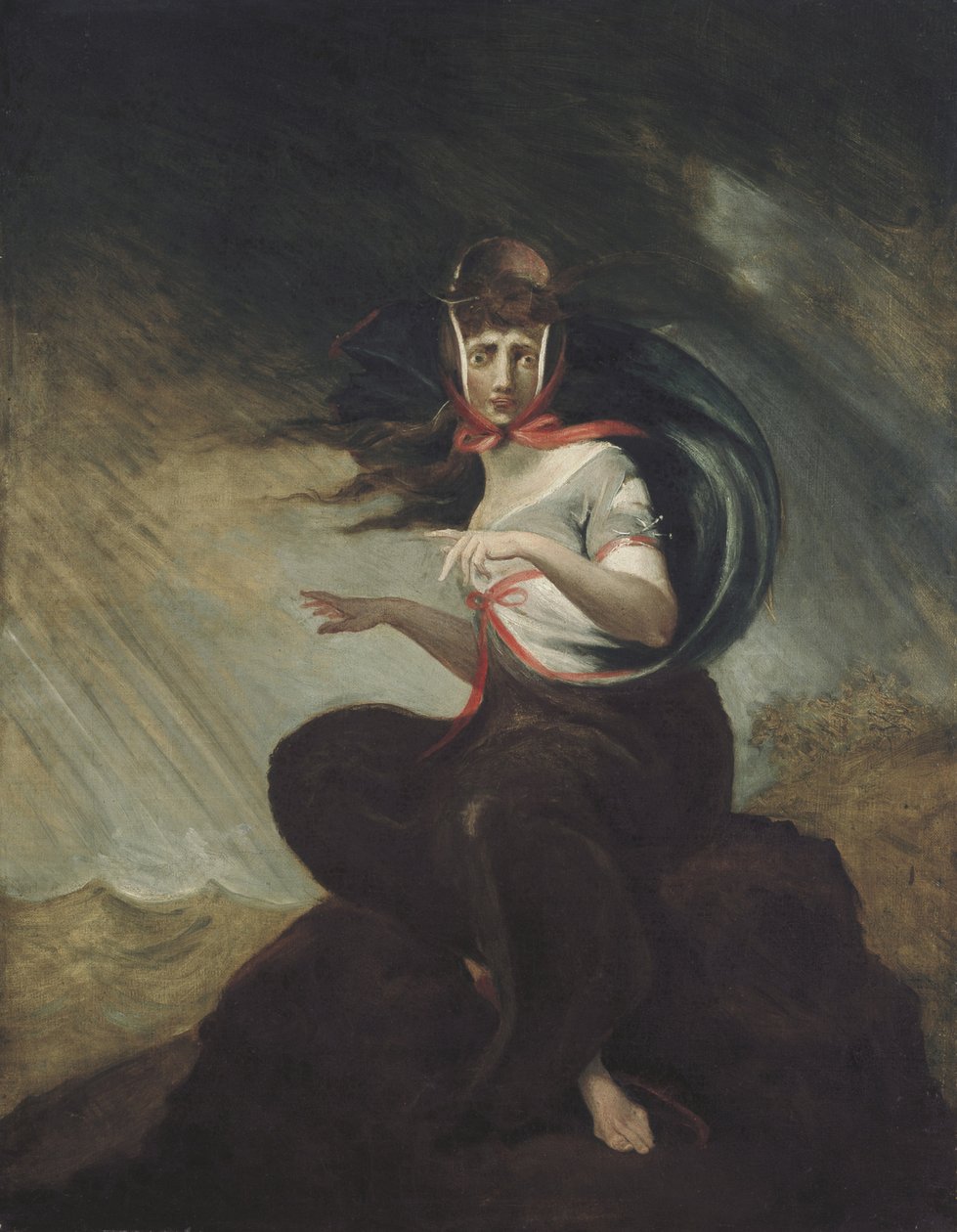 疯狂的凯特，1806-1807。 作者 菲斯利