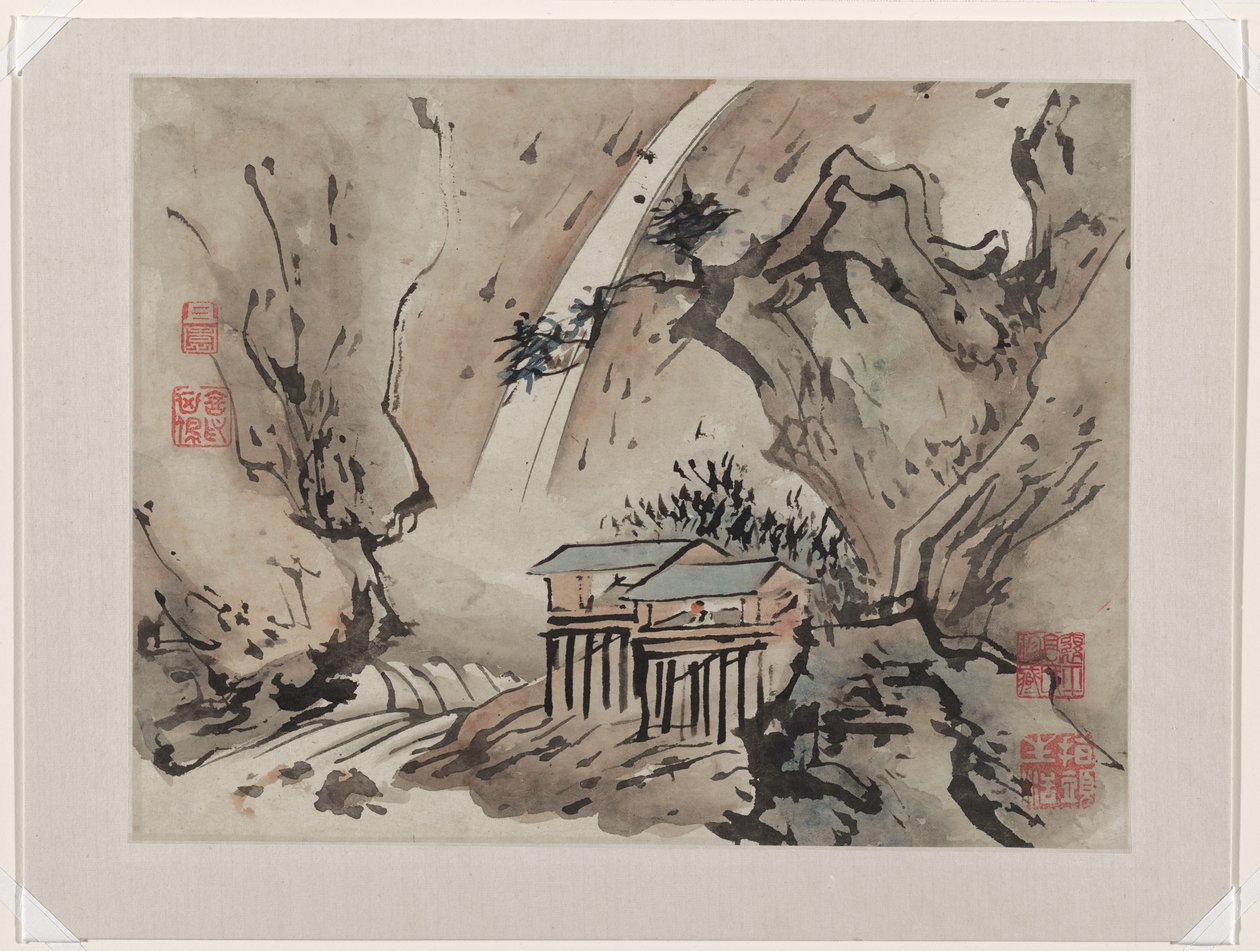 手指画，来自十本专辑 作者 高其培
