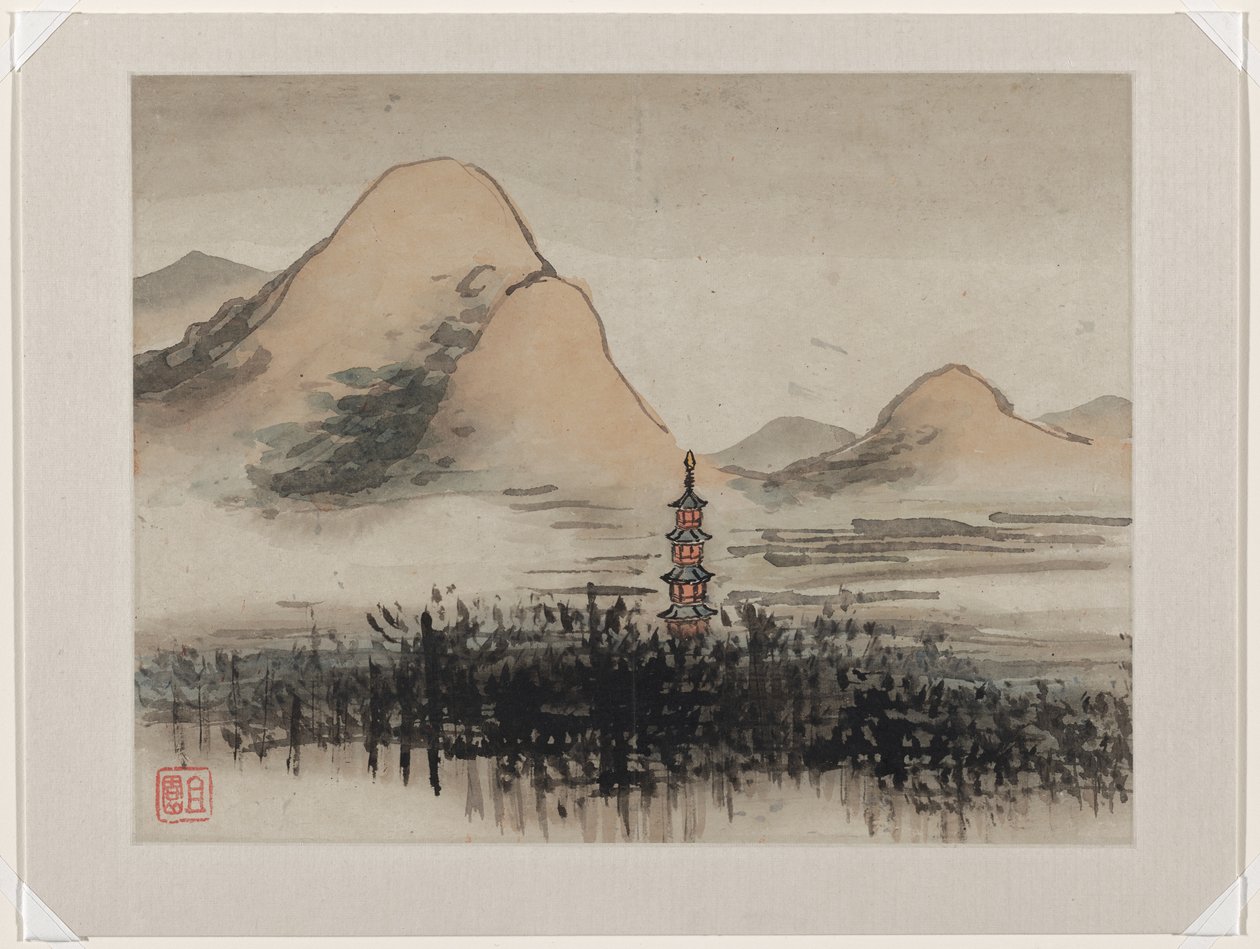 手指画，来自十本专辑 作者 高其培