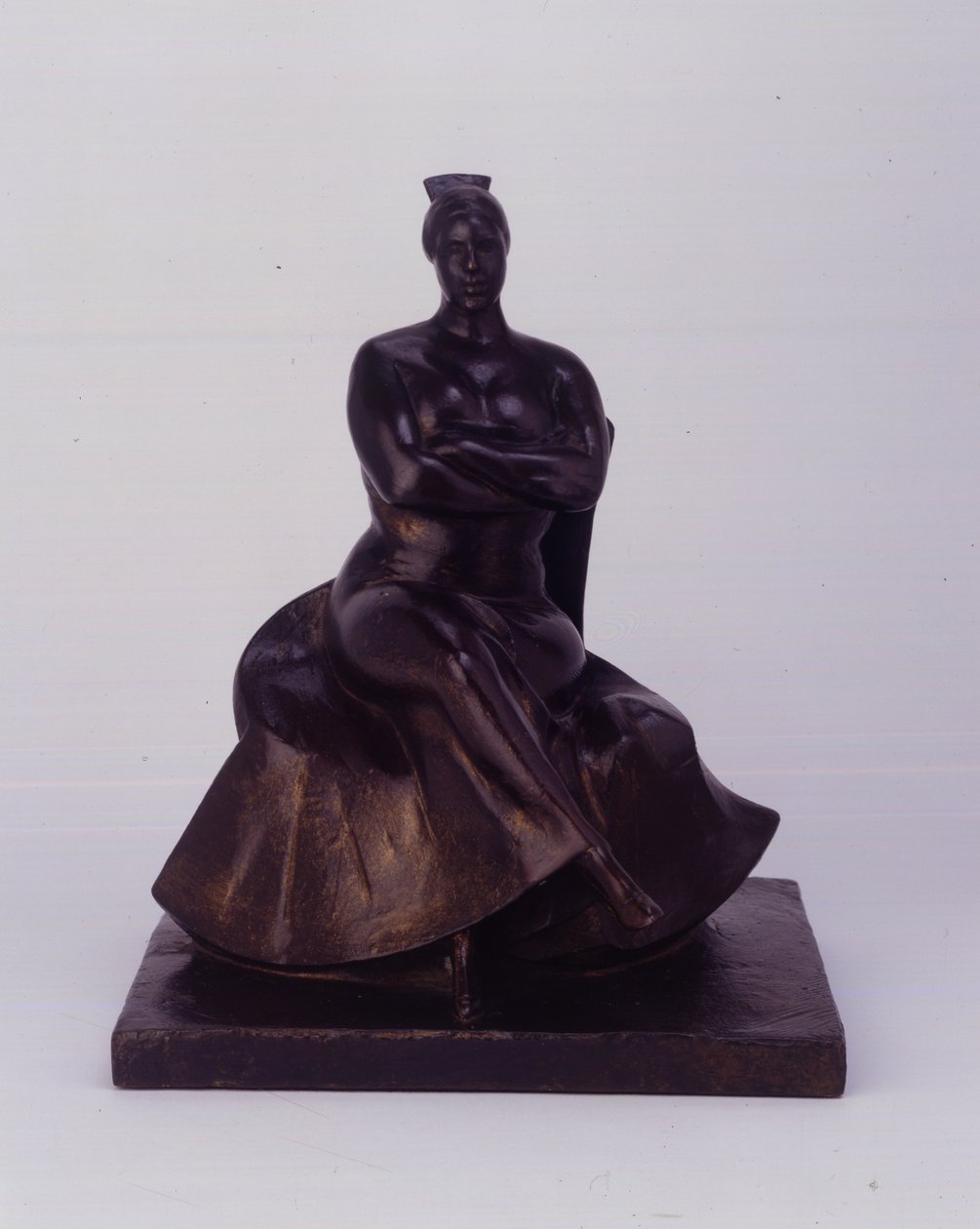 坐着的女人 作者 加斯顿·拉奇兹（Gaston Lachaise）