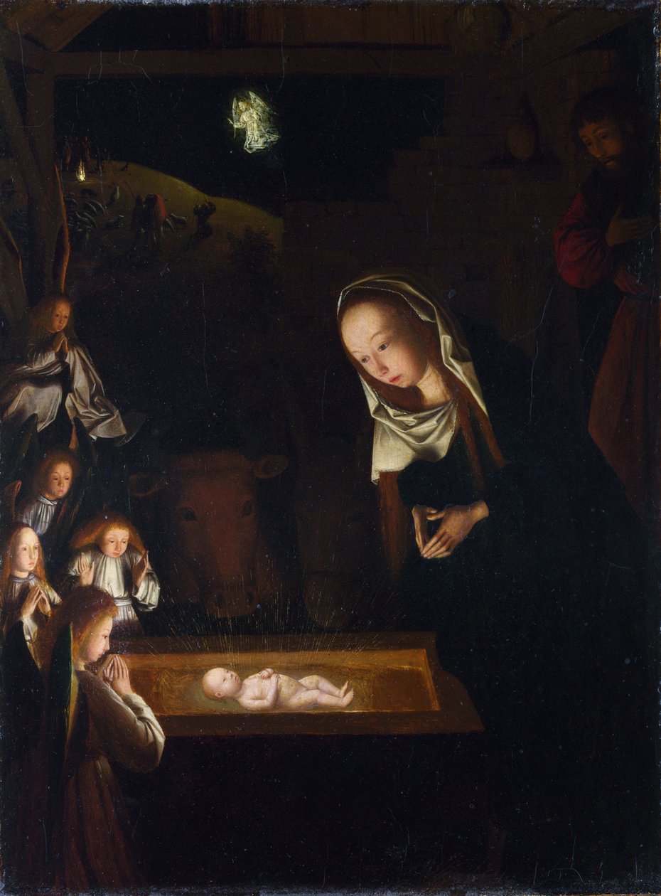 耶稣诞生 作者 Geertgen Tot Sint Jans