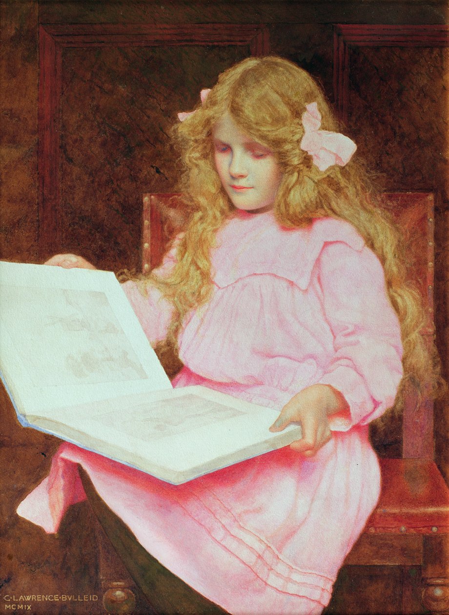 图画书，1909年（wc和铅笔在纸上） 作者 乔治·劳伦斯·布勒德