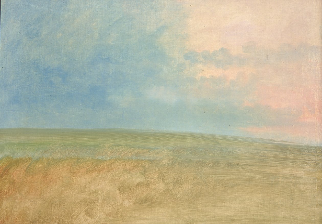 景观背景，1846-1848。 作者 乔治·卡特琳