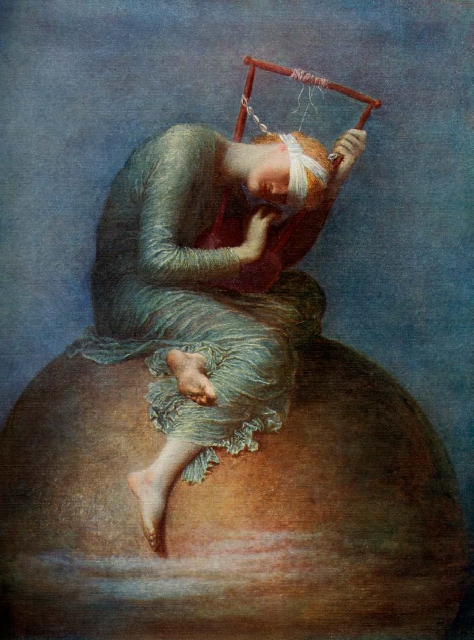 霍普（Hope），1886年，1912年。 作者 乔治·弗雷德里克·沃茨