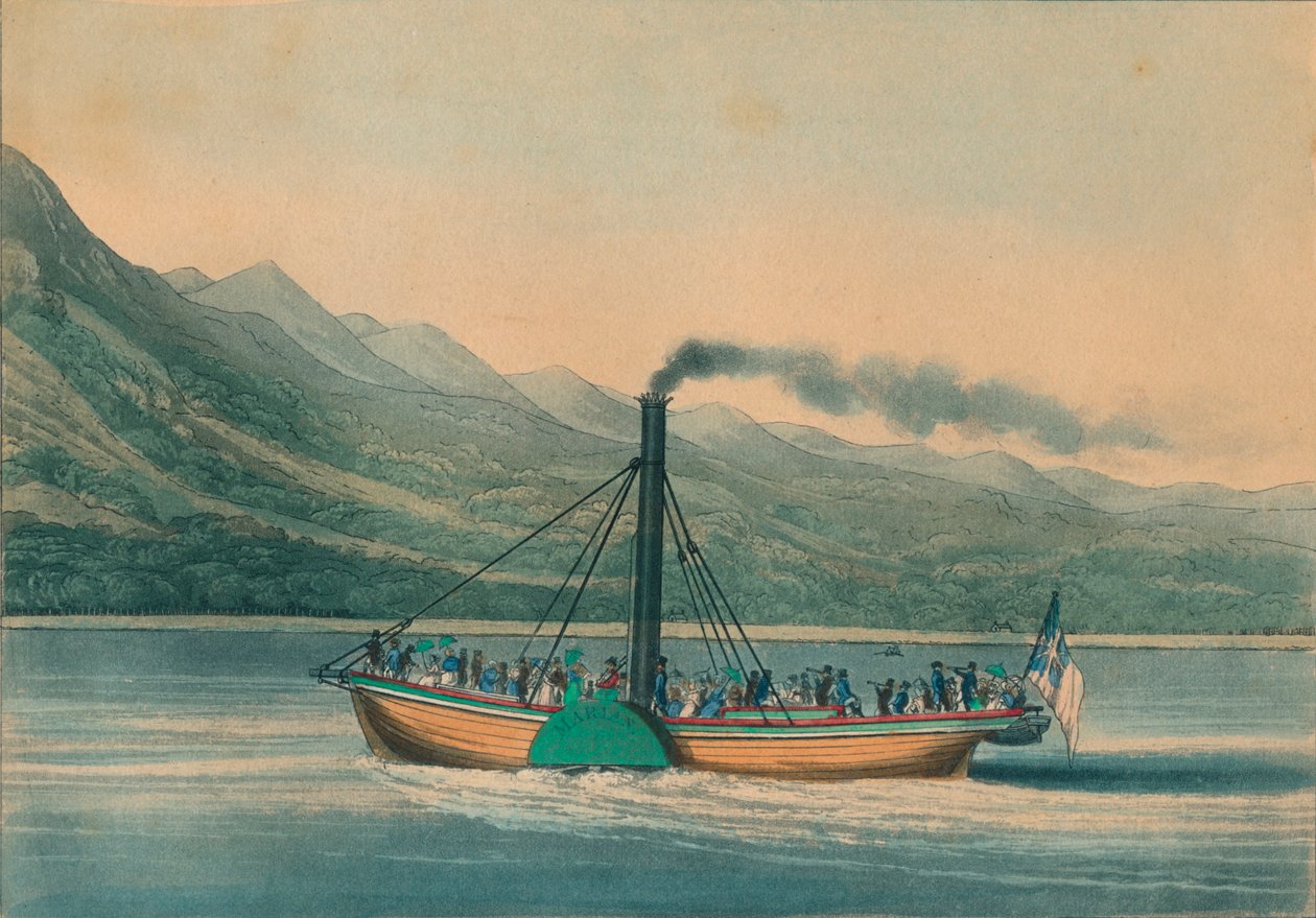 洛蒙德湖之旅，1825年。 作者 乔治·亨特