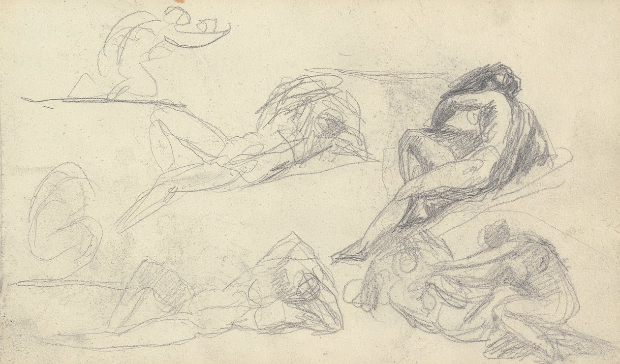 素描本绘画 作者 乔治·罗姆尼