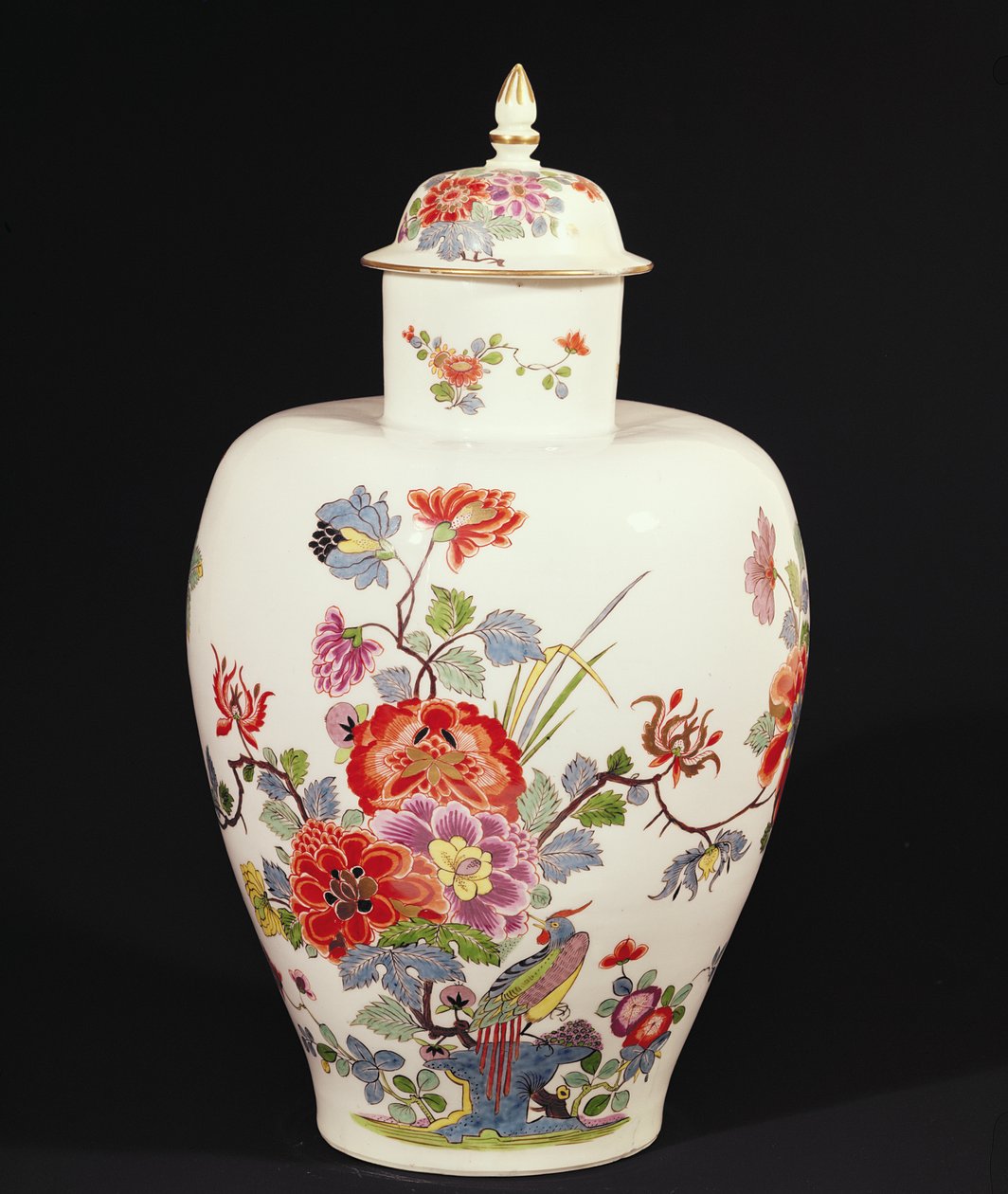 迈森花瓶，1725（瓷器） 作者 德国学校