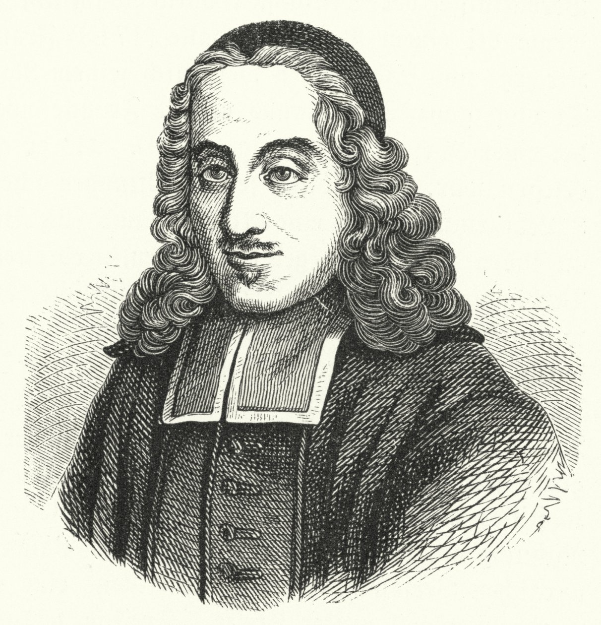 Philipp Spener，德国路德会神学家（雕刻） 作者 德国学校