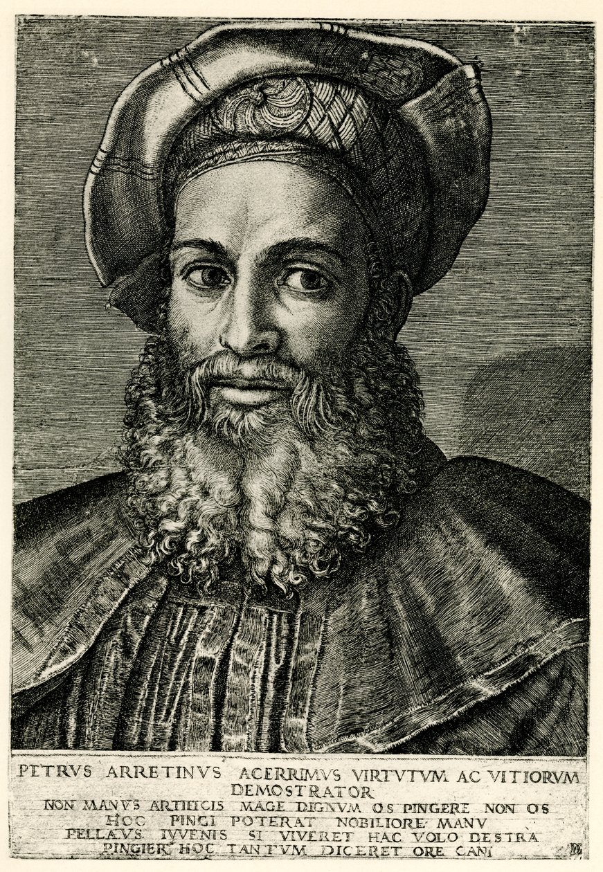 Pietro Aretino 作者 德国学校
