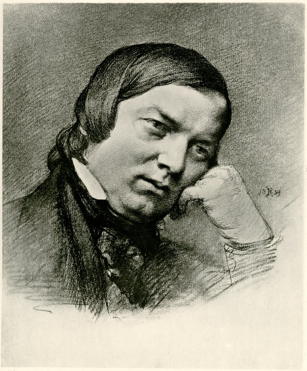 罗伯特舒曼，1859年 作者 德国学校