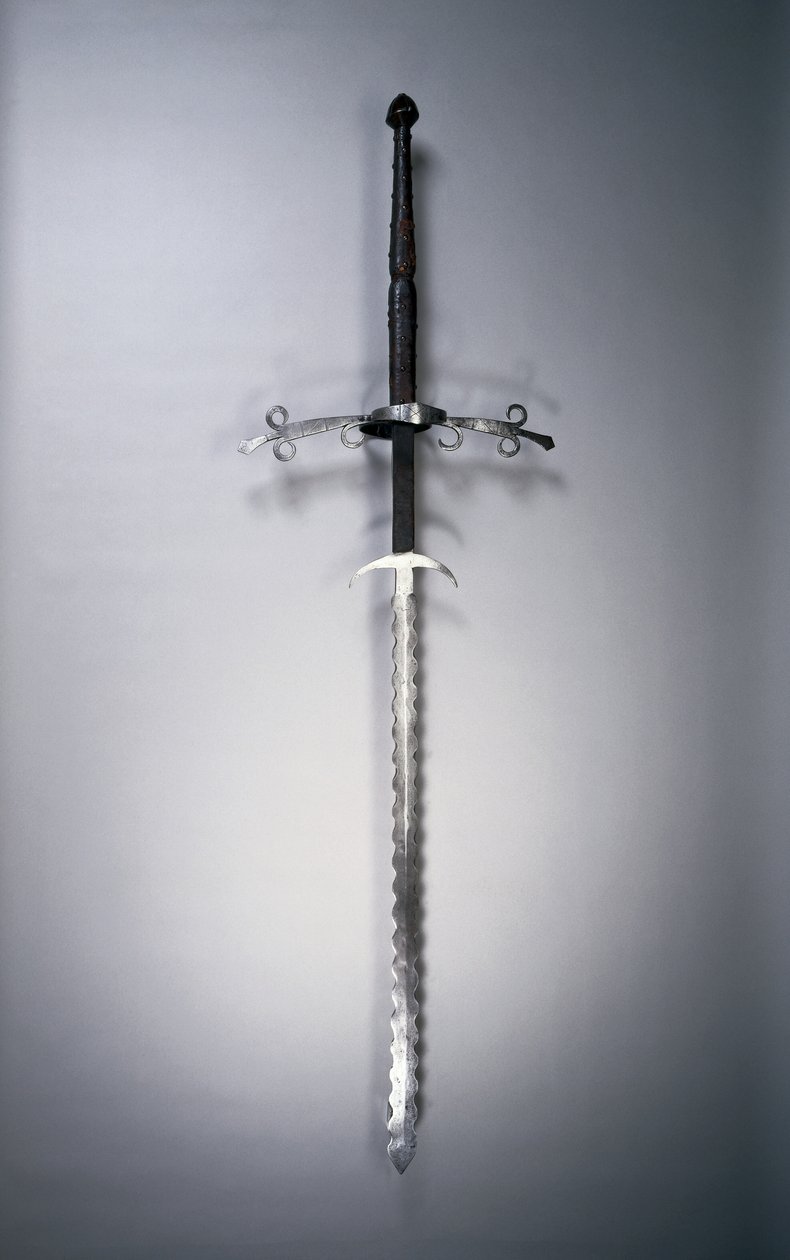 剑双剑，1550-1600 作者 德国学校