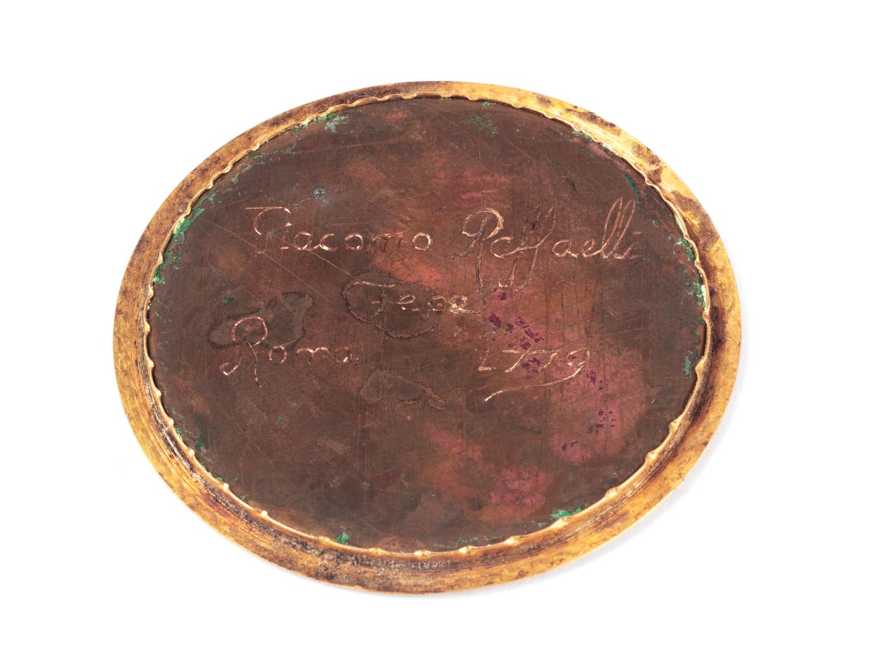 鼻烟壶，1779年 作者 贾科莫·拉斐利（Giacomo Raffaelli）
