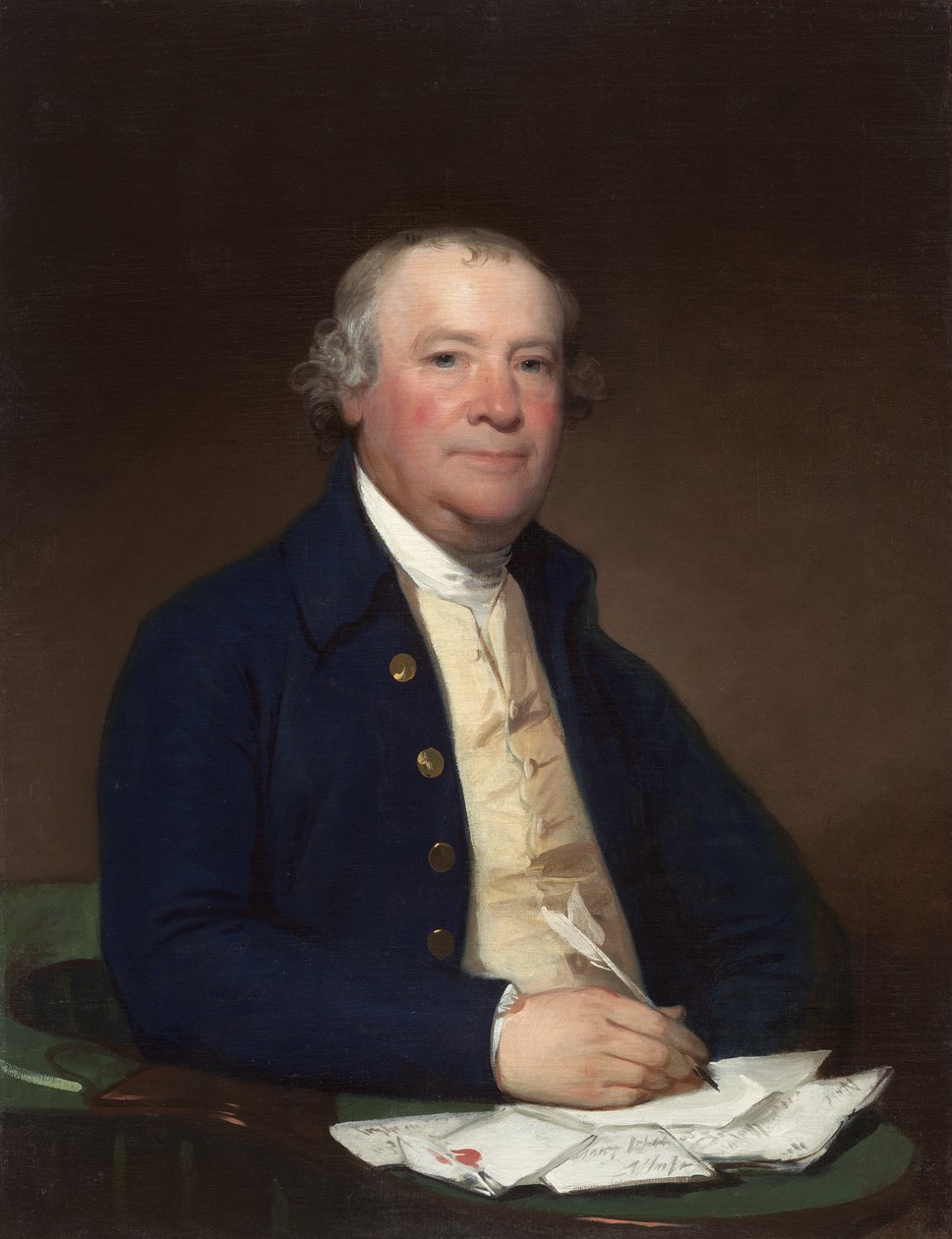 约瑟夫安东尼上尉，1794年 作者 吉尔伯特·斯图尔特（Gilbert Stuart）