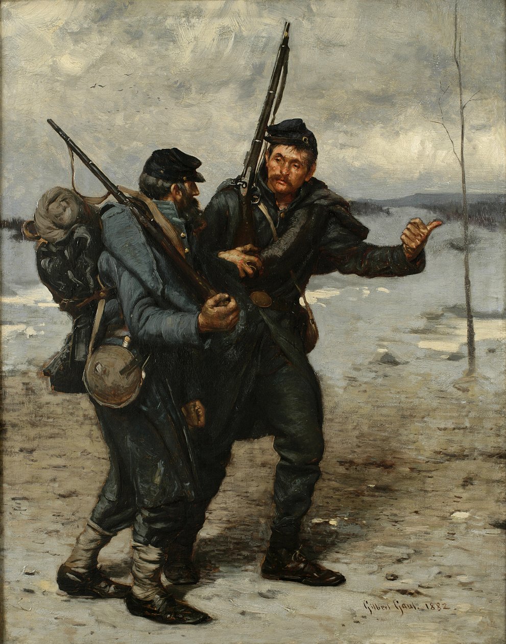 斯特拉格勒斯，1882年 作者 吉尔伯特·高尔