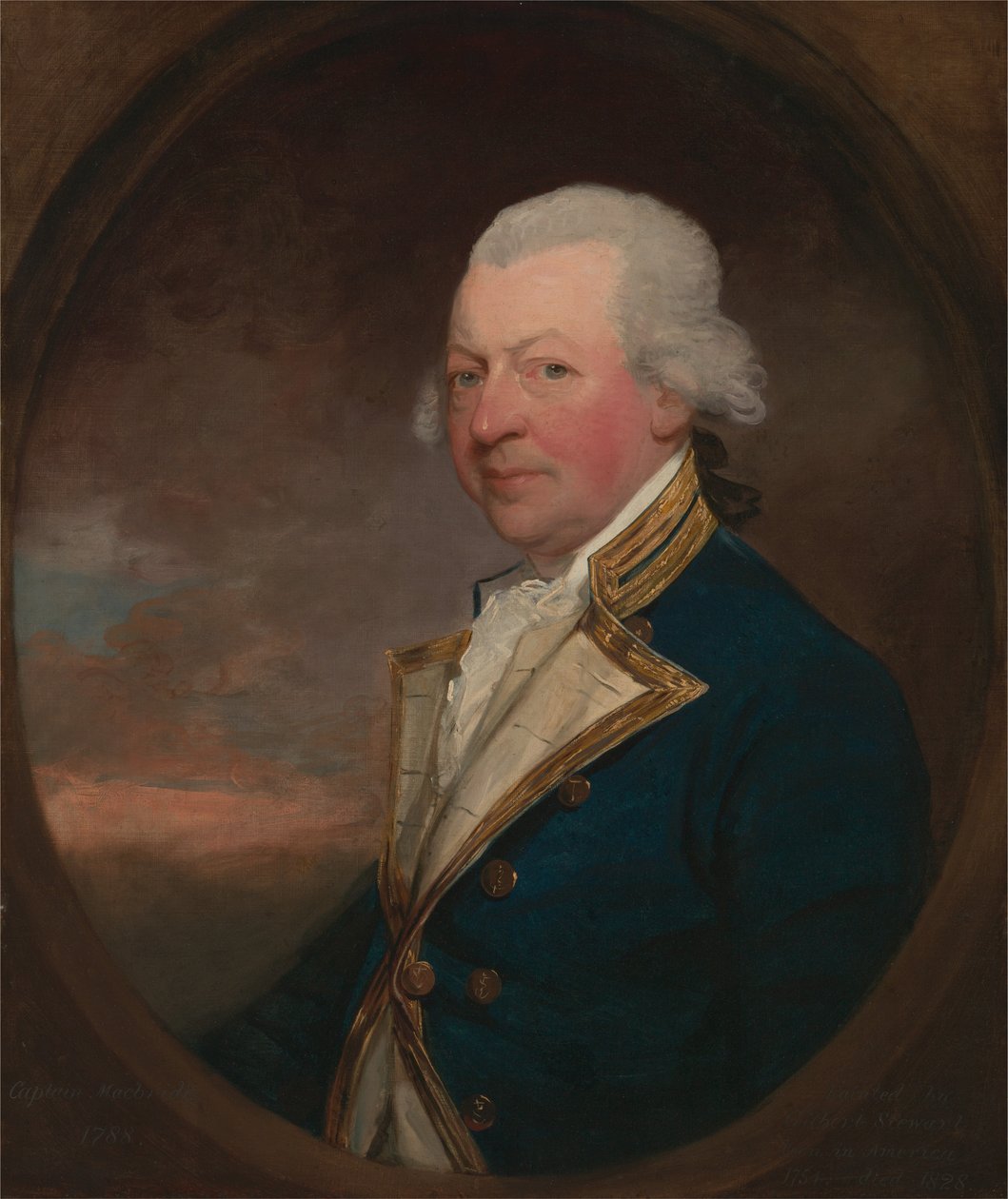 约翰-麦克布莱德上尉 作者 吉尔伯特·斯图尔特（Gilbert Stuart）