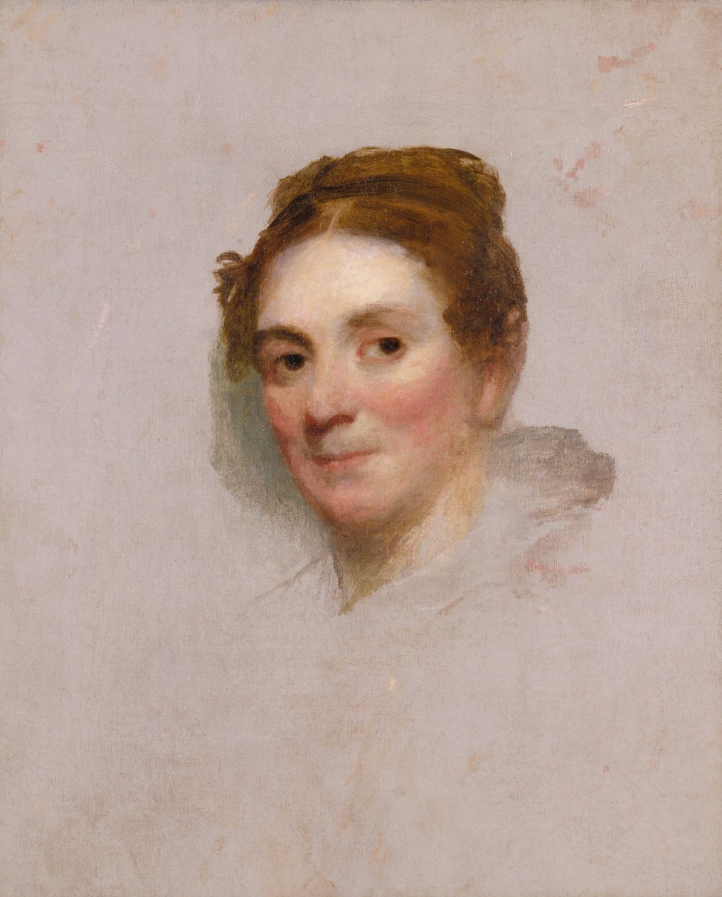 一位女士的肖像 作者 吉尔伯特·斯图尔特（Gilbert Stuart）