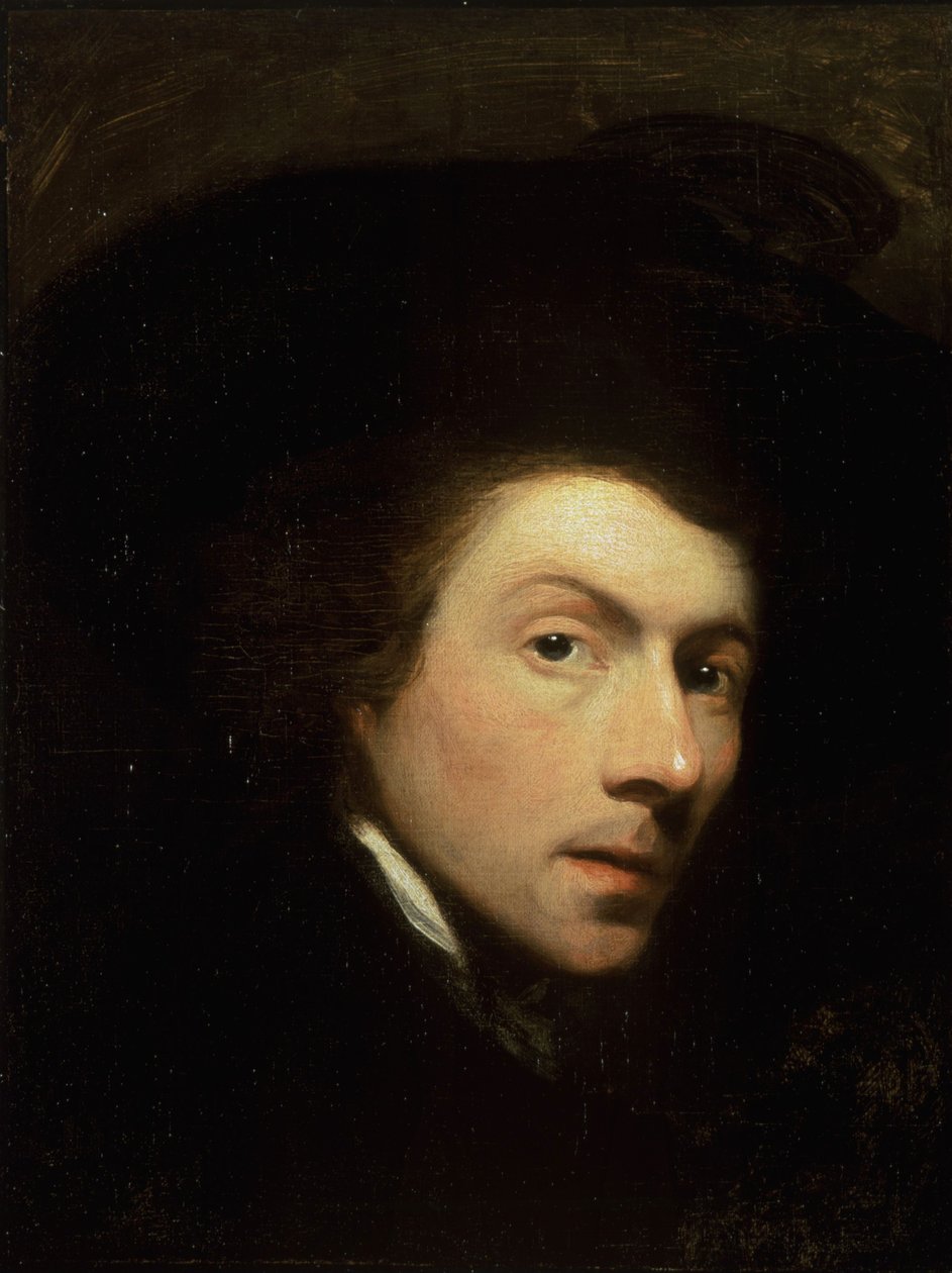 自画像 作者 吉尔伯特·斯图尔特（Gilbert Stuart）