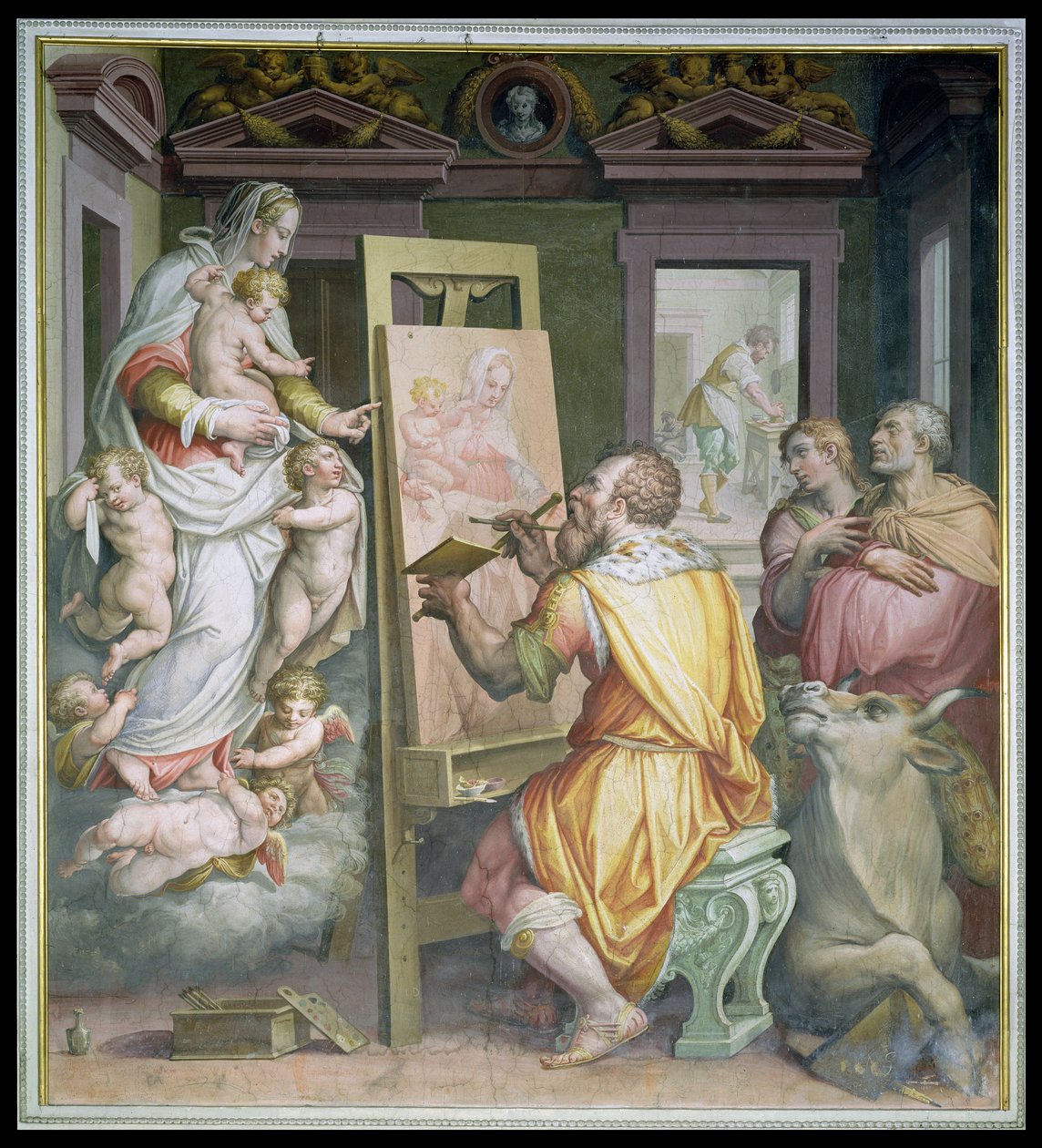 圣路加画圣母 作者 乔治·瓦萨里（Giorgio Vasari）