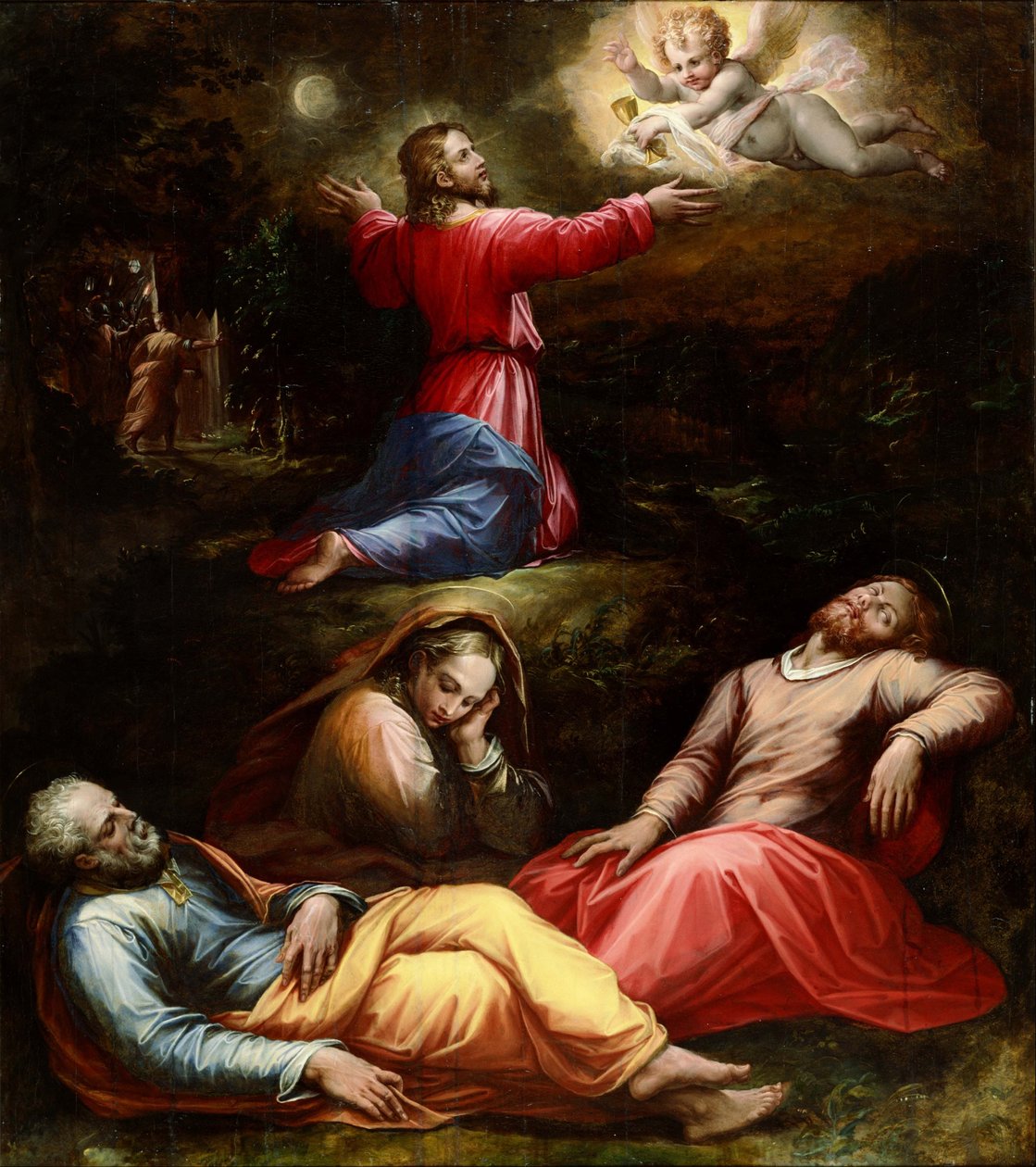 客西马尼祷告 作者 乔治·瓦萨里（Giorgio Vasari）
