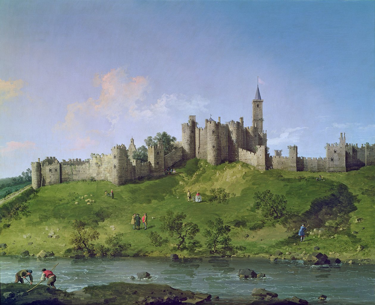 阿尼克城堡 作者 乔瓦尼·安东尼奥运河（Canaletto）