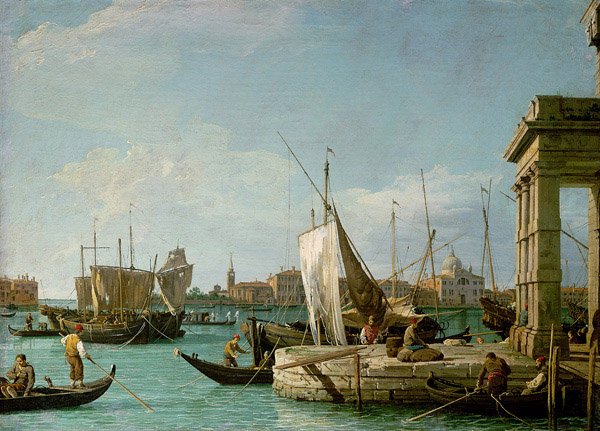 海关 作者 乔瓦尼·安东尼奥运河（Canaletto）