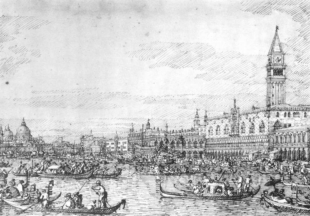 威尼斯 作者 乔瓦尼·安东尼奥运河（Canaletto）