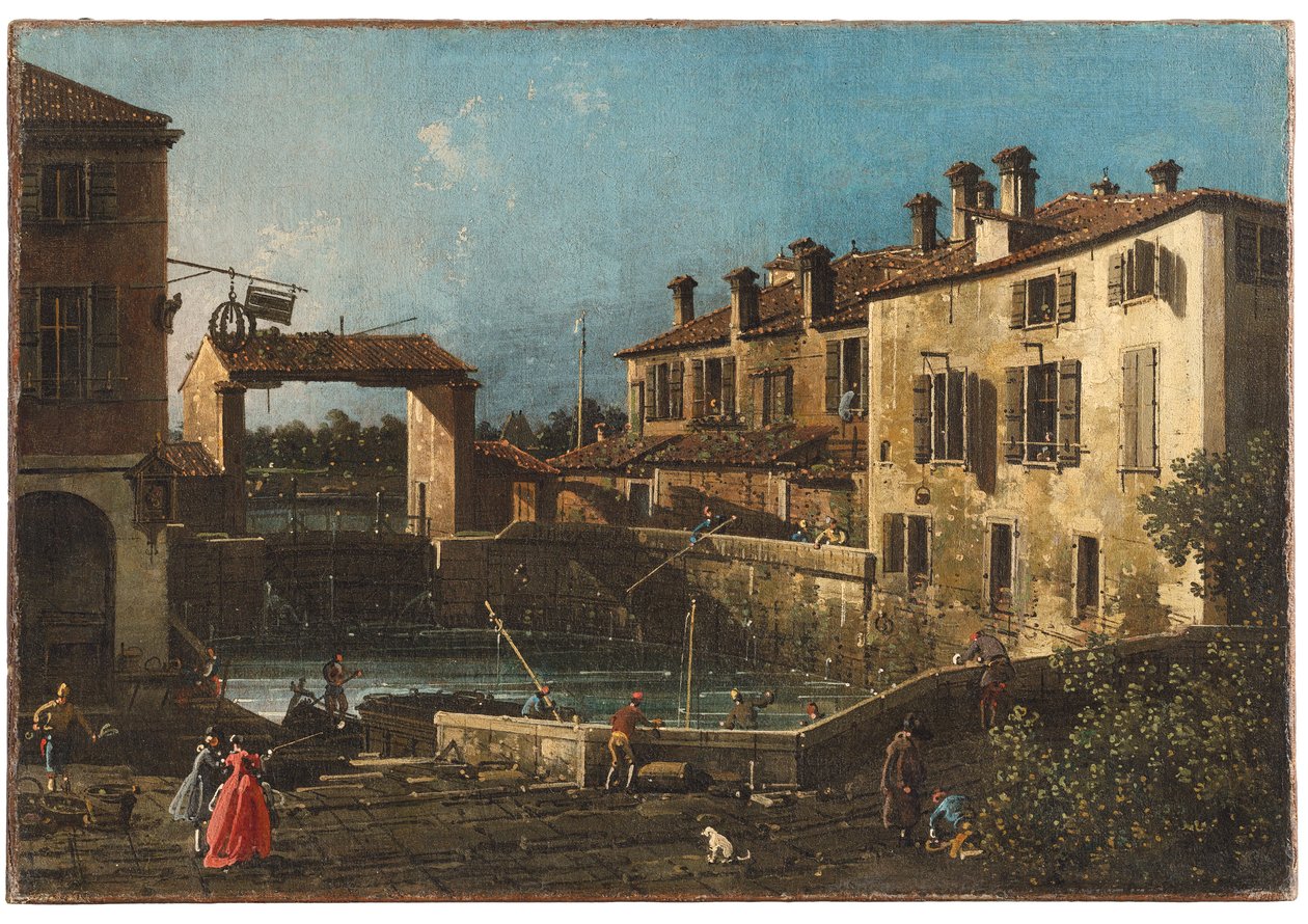 多洛，布伦塔 作者 乔瓦尼·安东尼奥运河（Canaletto）