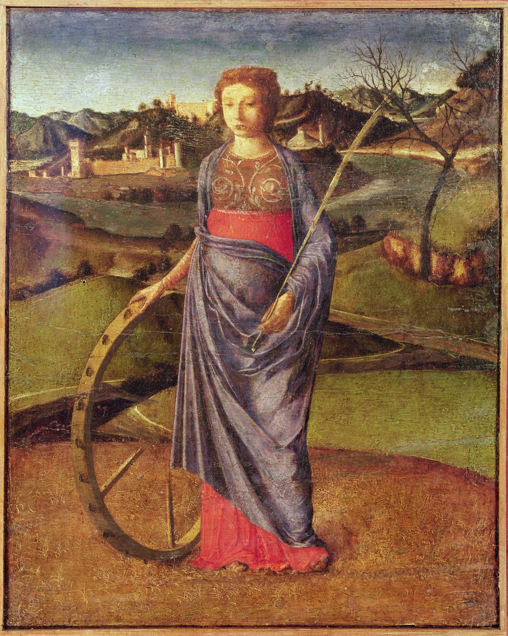 圣凯瑟琳 作者 乔凡尼·贝里尼（Giovanni Bellini）