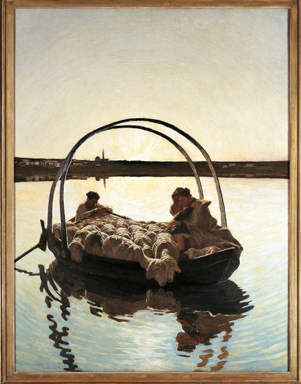 圣母玛利亚 作者 乔凡尼·塞甘蒂尼（Giovanni Segantini）