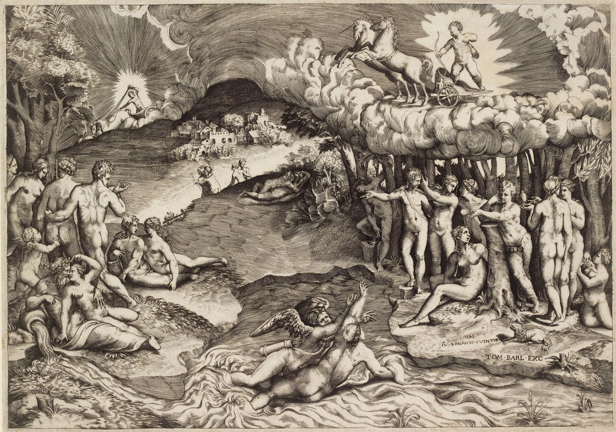 爱的胜利》，1545年 作者 朱利奥·博纳松
