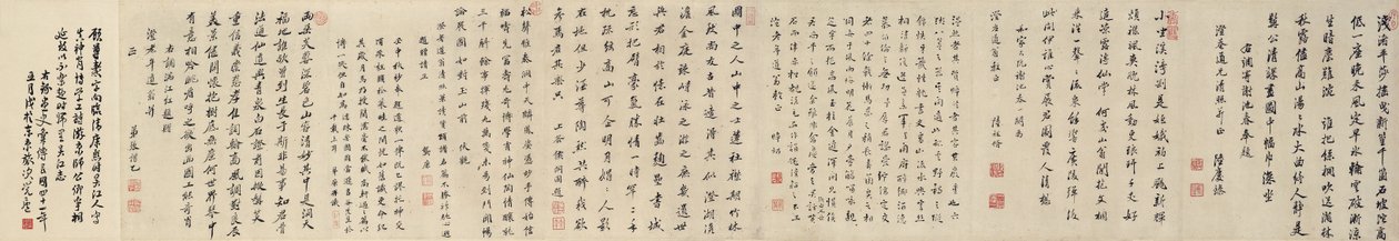 春季聚会，1677年 作者 顾遵涛
