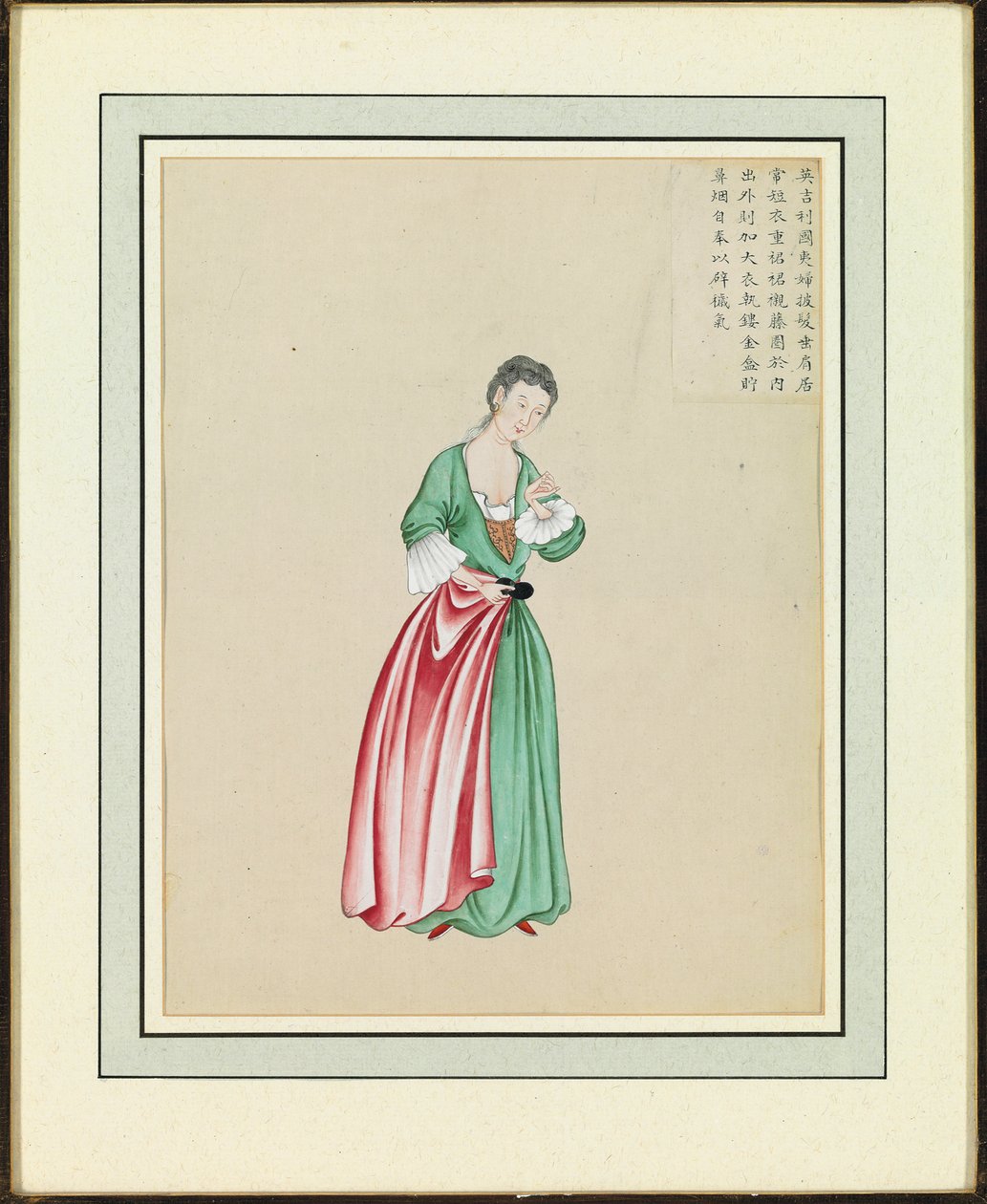 外国人肖像，约1765年 作者 冠鹏东西