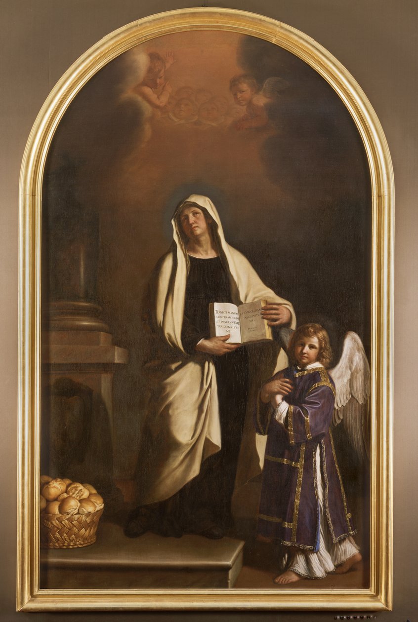 Saint Francesca Romana，1656年 作者 格尔奇诺