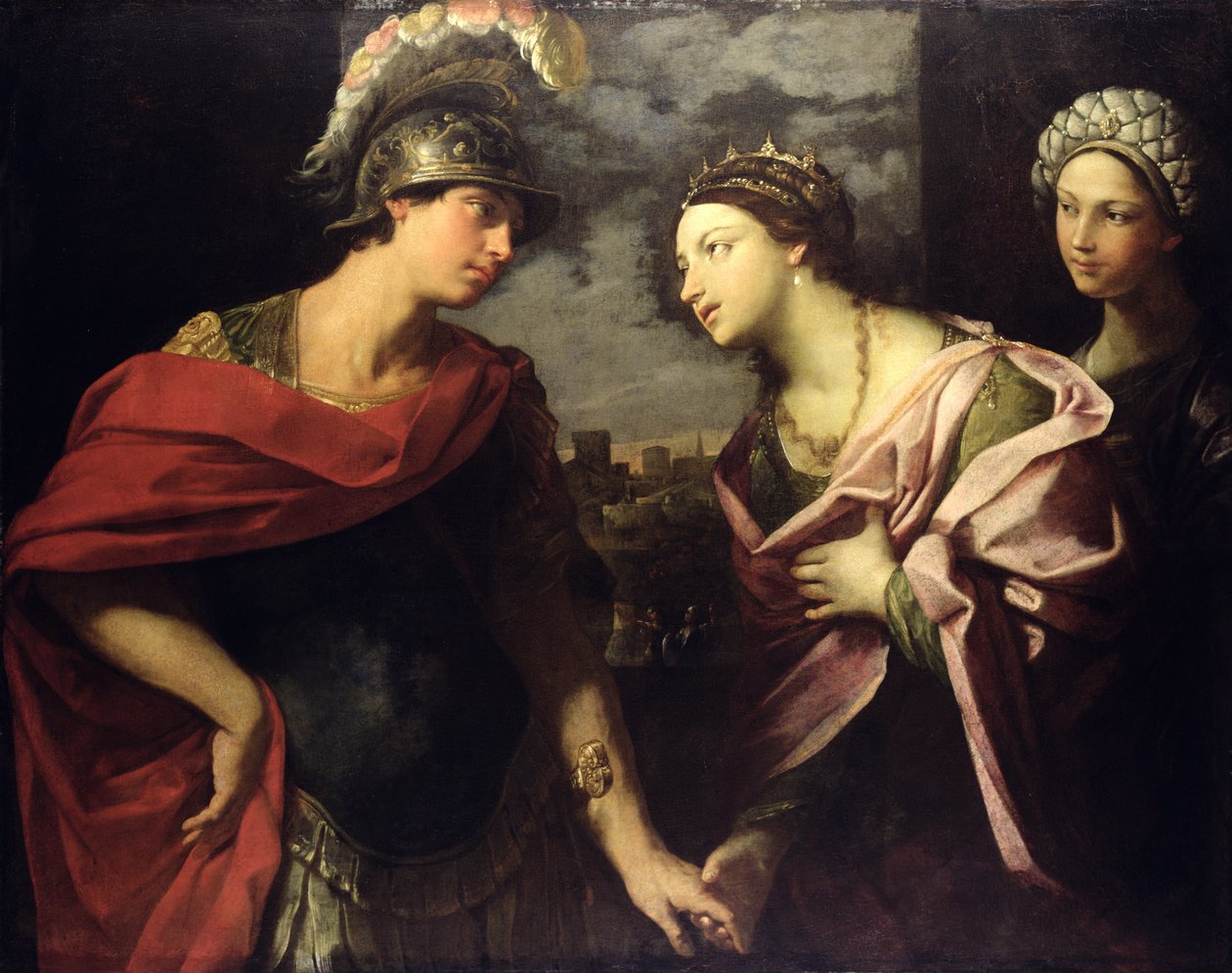 Aeneas离开Dido，c.1630 作者 吉多·雷尼（Guido Reni）