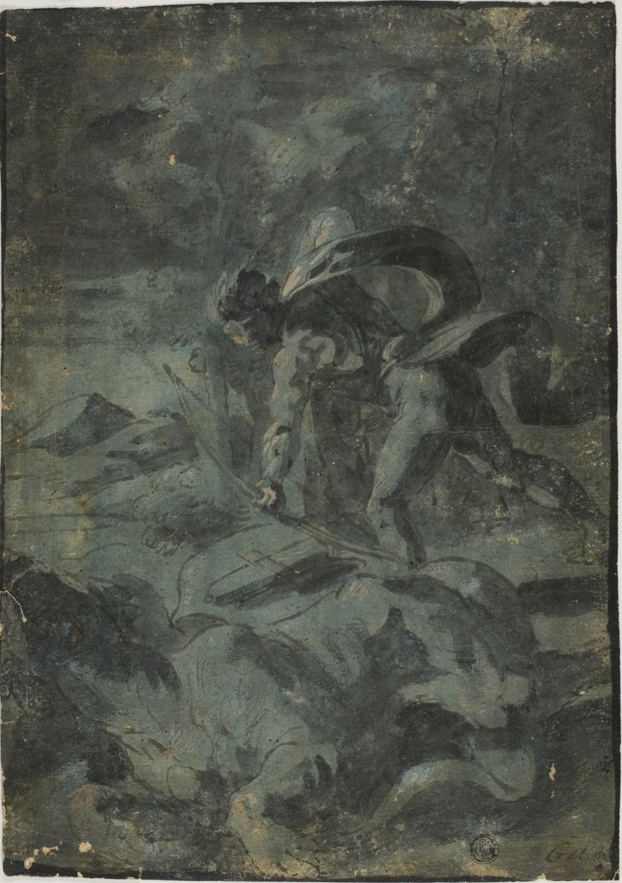 阿波罗杀死狮子 作者 吉多·雷尼（Guido Reni）