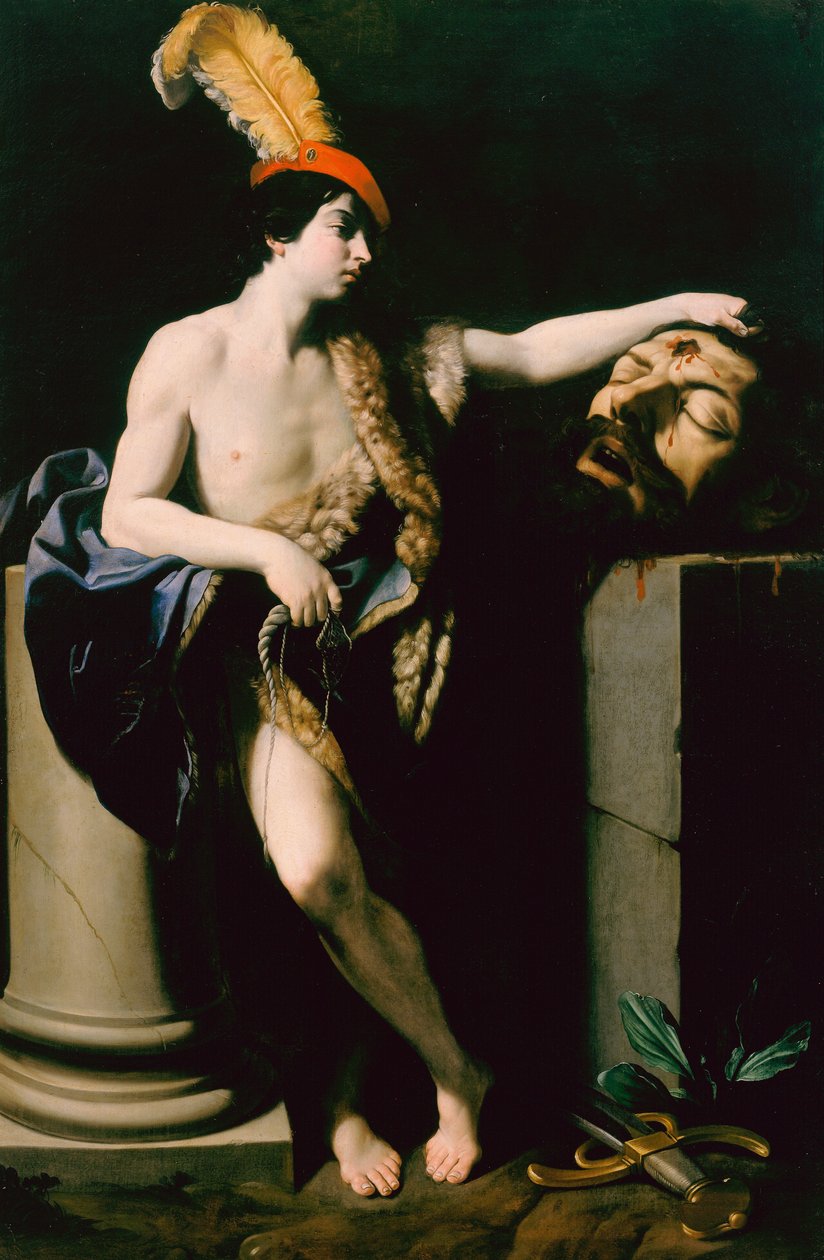 大卫与歌利亚的头颅 作者 吉多·雷尼（Guido Reni）