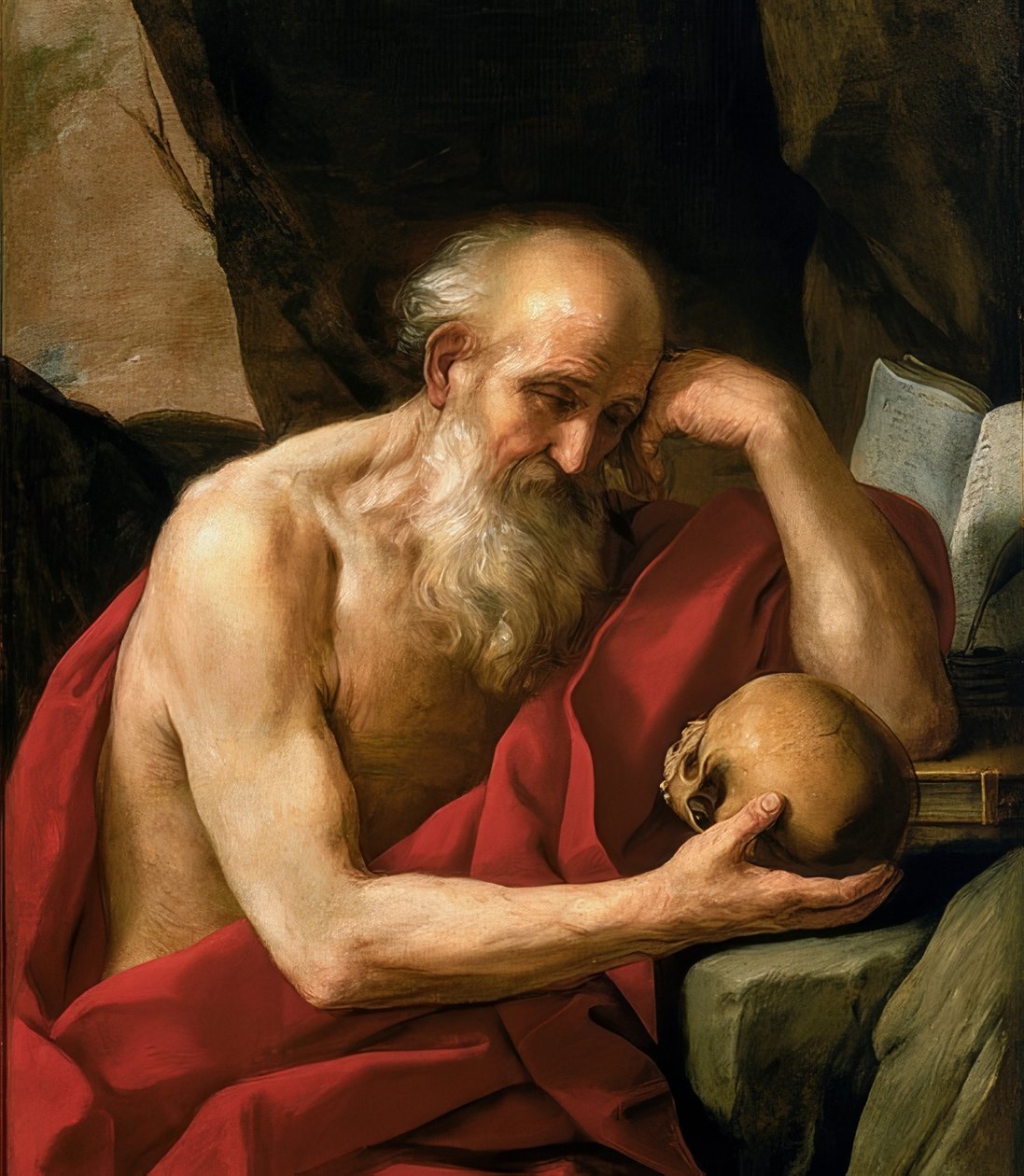 圣杰罗姆 作者 吉多·雷尼（Guido Reni）
