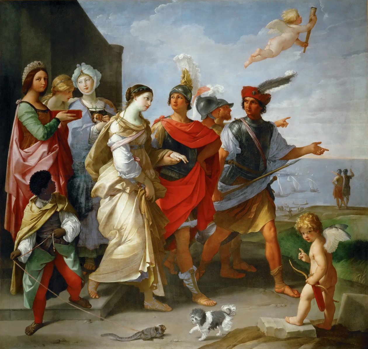 海伦强奸案，约1626-1629年。 作者 吉多·雷尼（Guido Reni）