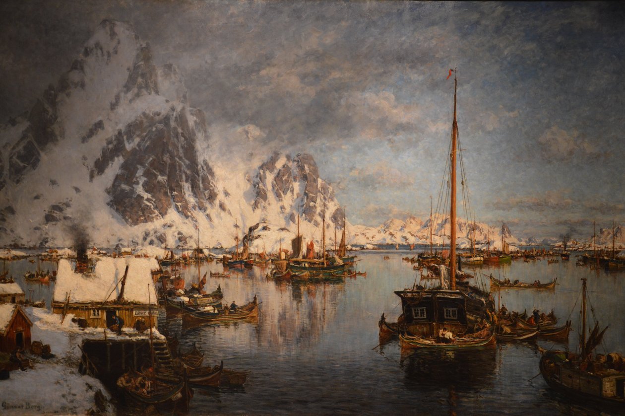 来自Svolvær 作者 贡纳尔山