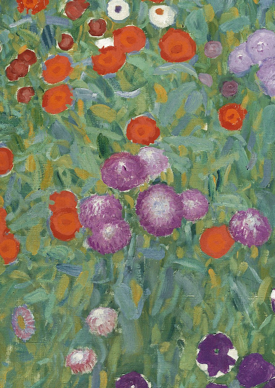 花卉园，1905-07年 作者 古斯塔夫·克里姆特