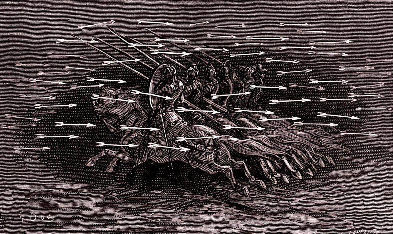 Ludovico Ariosto的Orlando Furious 作者 古斯塔夫·多尔（Gustave Dore）
