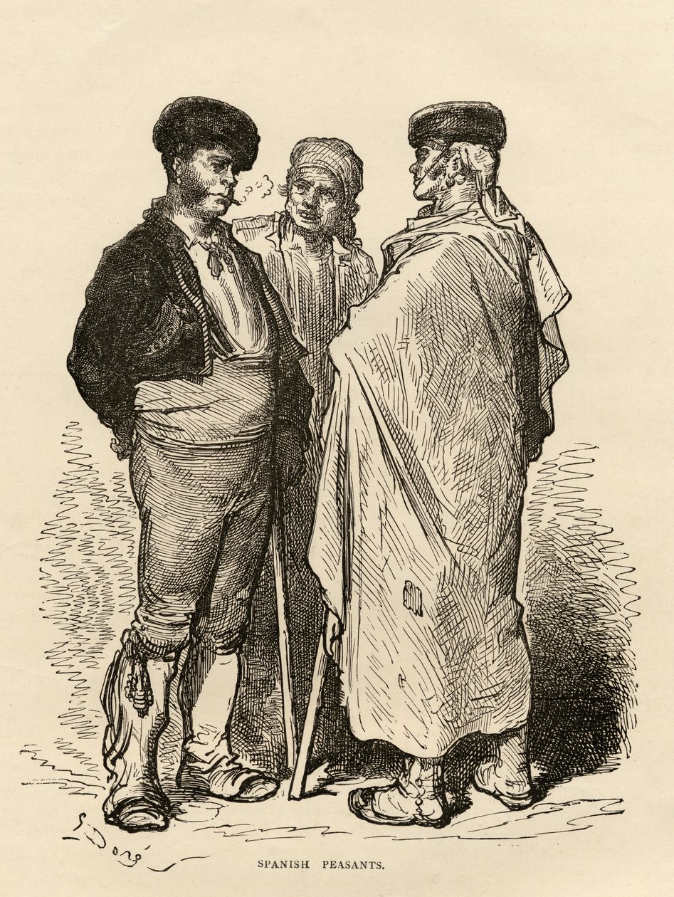 西班牙农民 作者 古斯塔夫·多尔（Gustave Dore）