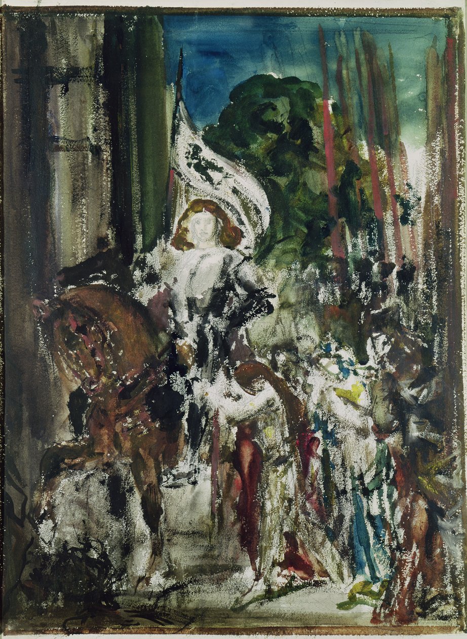 圣女贞德 作者 古斯塔夫·莫罗（Gustave Moreau）